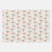 kerstpapier inpakpapier vel (Voorkant)