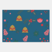 kerstpapier inpakpapier vel (Voorkant 2)