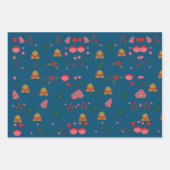 kerstpapier inpakpapier vel (Voorkant)