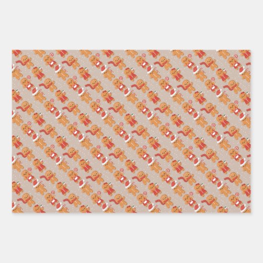 kerstpapier inpakpapier vel (Voorkant 2)