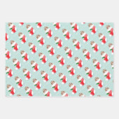 kerstpapier inpakpapier vel (Voorkant 2)