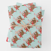 kerstpapier inpakpapier vel (In situ)