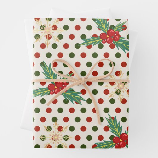 kerstpapier inpakpapier vel (In situ)