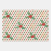 kerstpapier inpakpapier vel (Voorkant)