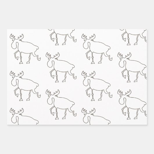 kerstpapier inpakpapier vel (Voorkant 2)