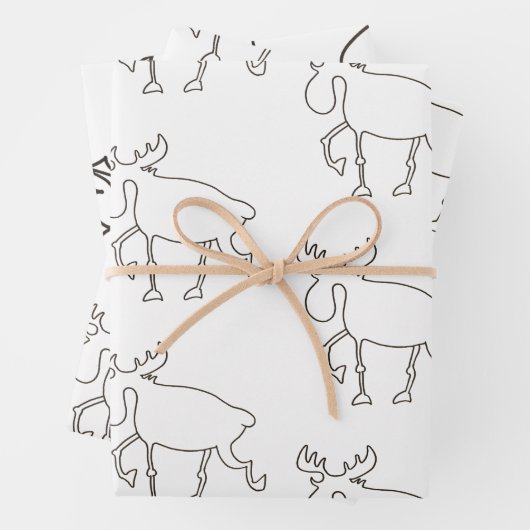 kerstpapier inpakpapier vel (In situ)