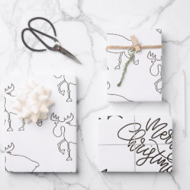 kerstpapier inpakpapier vel