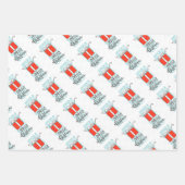 kerstpapier inpakpapier vel (Voorkant 2)