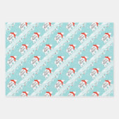 kerstpapier inpakpapier vel (Voorkant)