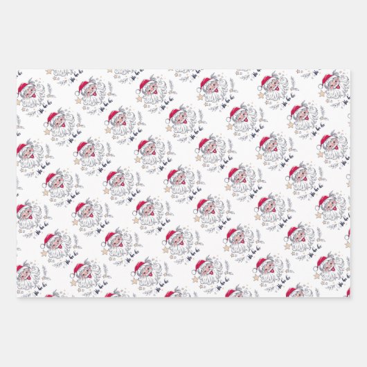 kerstpapier inpakpapier vel (Voorkant)