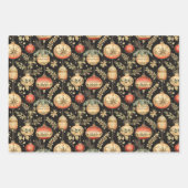  kerstpapier inpakpapier vel (Voorkant 2)