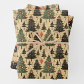  kerstpapier inpakpapier vel (In situ)