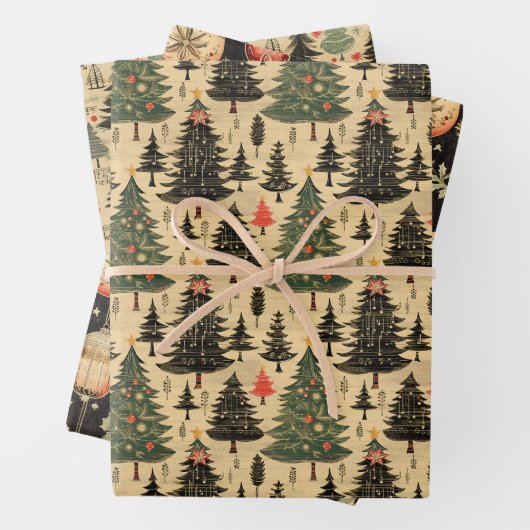  kerstpapier inpakpapier vel (In situ)