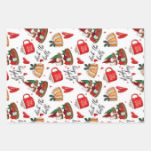 kerstpapier inpakpapier vel (Voorkant 2)