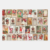 kerstpapier inpakpapier vel (Voorkant 2)