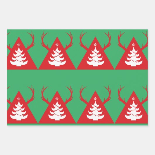 kerstpapier inpakpapier vel (Voorkant 2)