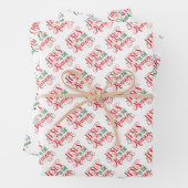 kerstpapier inpakpapier vel (In situ)