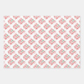 kerstpapier inpakpapier vel (Voorkant)