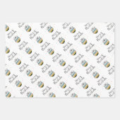 kerstpapier inpakpapier vel (Voorkant 3)