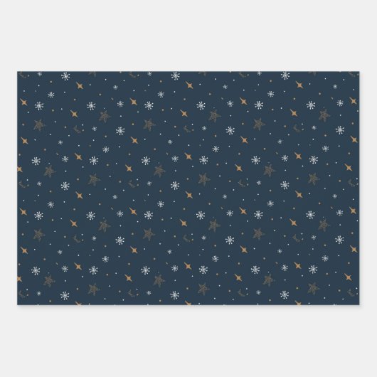 kerstpapier inpakpapier vel (Voorkant 3)