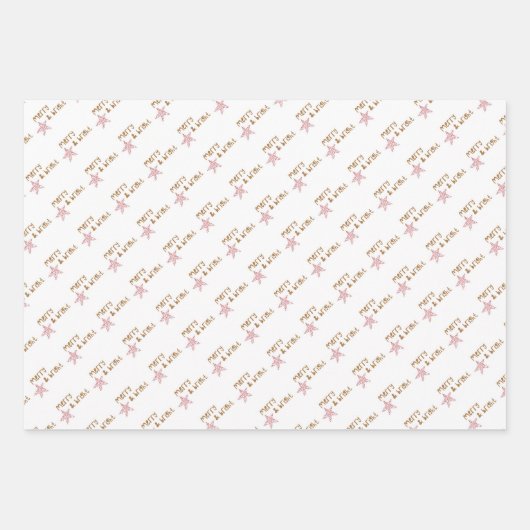 kerstpapier inpakpapier vel (Voorkant 2)