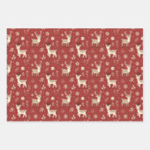 kerstpapier inpakpapier vel (Voorkant 2)