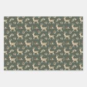 kerstpapier inpakpapier vel (Voorkant)