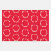 kerstpapier inpakpapier vel (Voorkant 3)