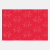 kerstpapier inpakpapier vel (Voorkant)