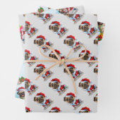 kerstpapier inpakpapier vel (In situ)