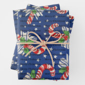 kerstpapier inpakpapier vel (In situ)