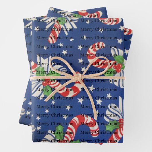 kerstpapier inpakpapier vel (In situ)