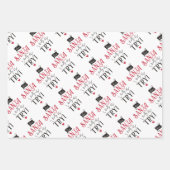 kerstpapier inpakpapier vel (Voorkant 3)