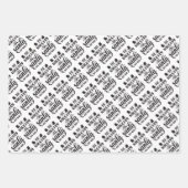 kerstpapier inpakpapier vel (Voorkant 2)