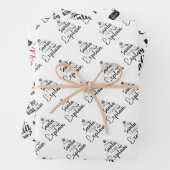 kerstpapier inpakpapier vel (In situ)