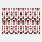 kerstpapier inpakpapier vel (Voorkant 3)