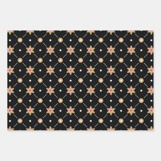 kerstpapier inpakpapier vel (Voorkant 2)