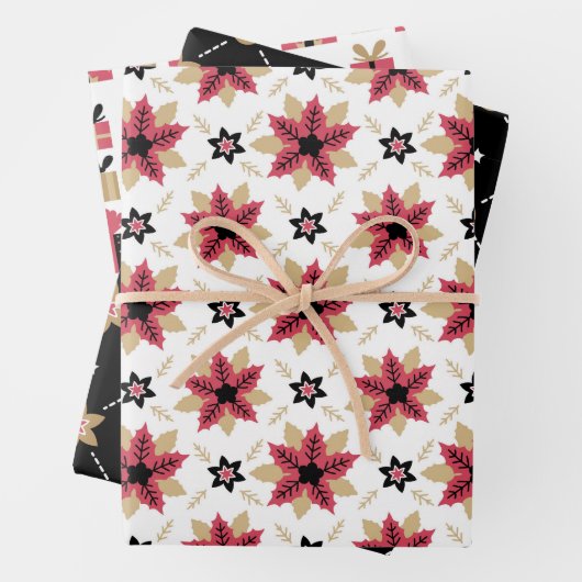 kerstpapier inpakpapier vel (In situ)