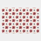 kerstpapier inpakpapier vel (Voorkant)