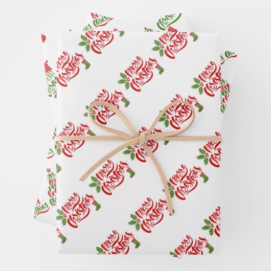 kerstpapier inpakpapier vel (In situ)