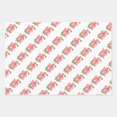 kerstpapier inpakpapier vel (Voorkant)