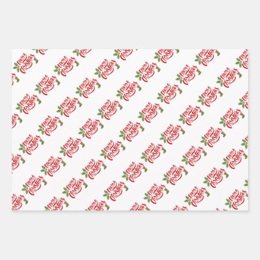 kerstpapier inpakpapier vel (Voorkant)