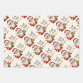 kerstpapier inpakpapier vel (Voorkant 2)