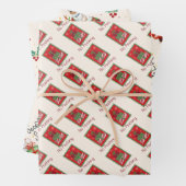 kerstpapier inpakpapier vel (In situ)