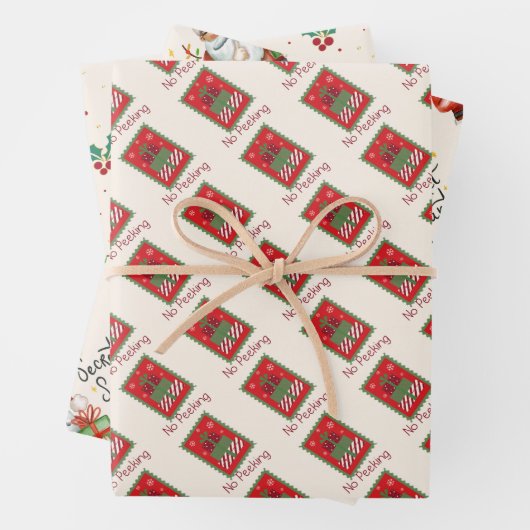 kerstpapier inpakpapier vel (In situ)