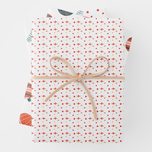 kerstpapier inpakpapier vel (In situ)