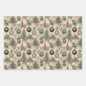  kerstpapier inpakpapier vel (Voorkant 2)