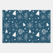 kerstpapier inpakpapier vel (Voorkant)