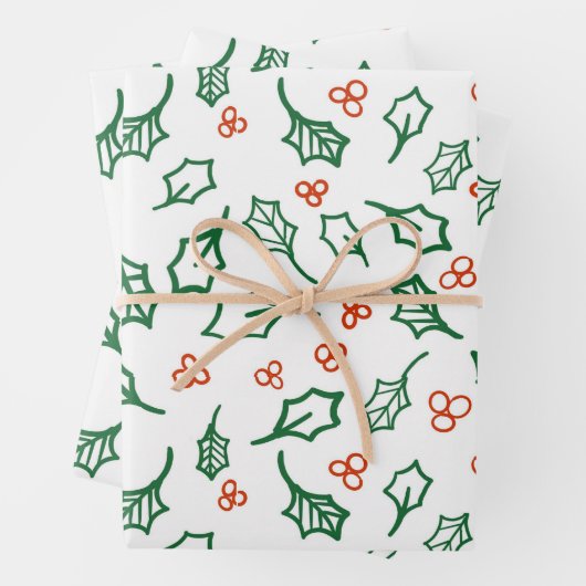 kerstpapier inpakpapier vel (In situ)