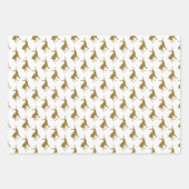 kerstpapier inpakpapier vel (Voorkant)